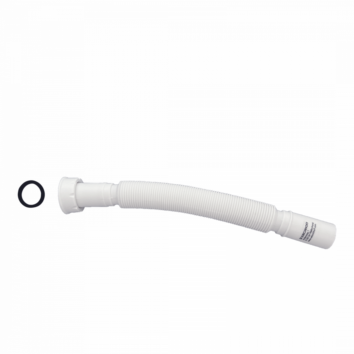 KS Flex-Röhrensiphon, Weiß, 1 1/4\" x 32 mm, Siphons, wasseranschluss"