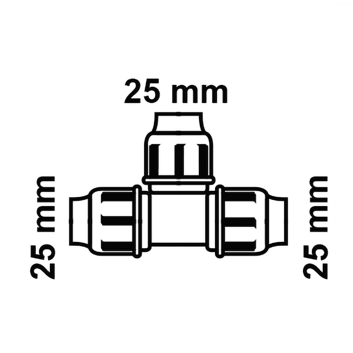 HDPE Übergangsstück | ø 25mm | KIRCHHOFF