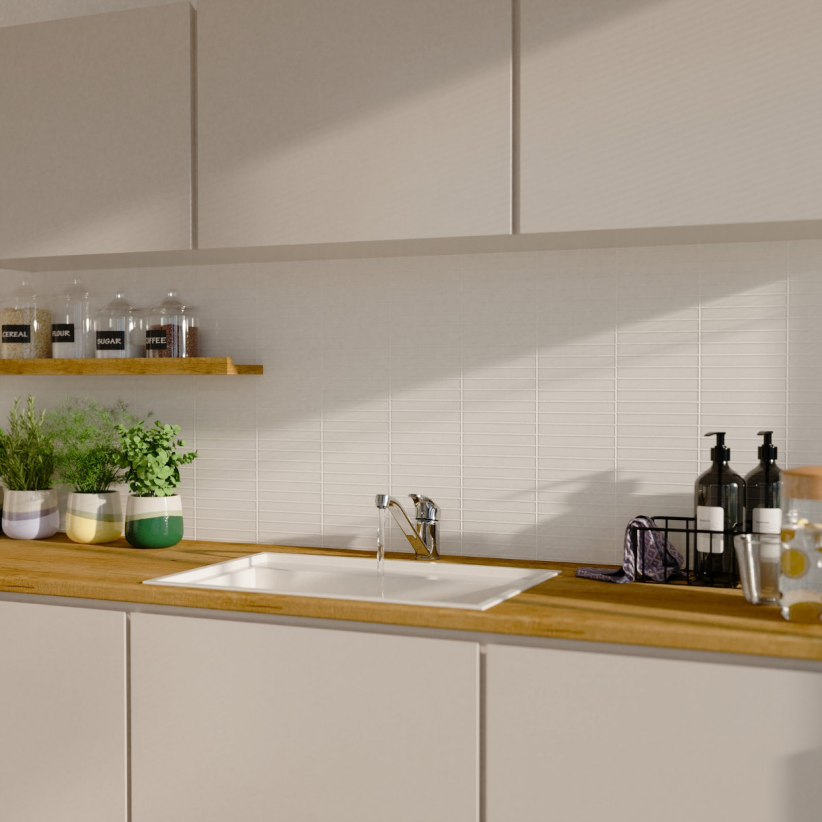 Küchenarmatur Vera, in Chrom mit schwenkbarem Auslauf, Niederdruck