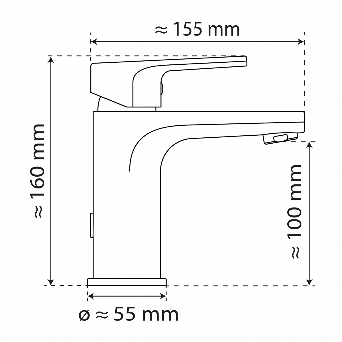 Waschtischarmatur WT 13 • Chrom • Wasserwerk
