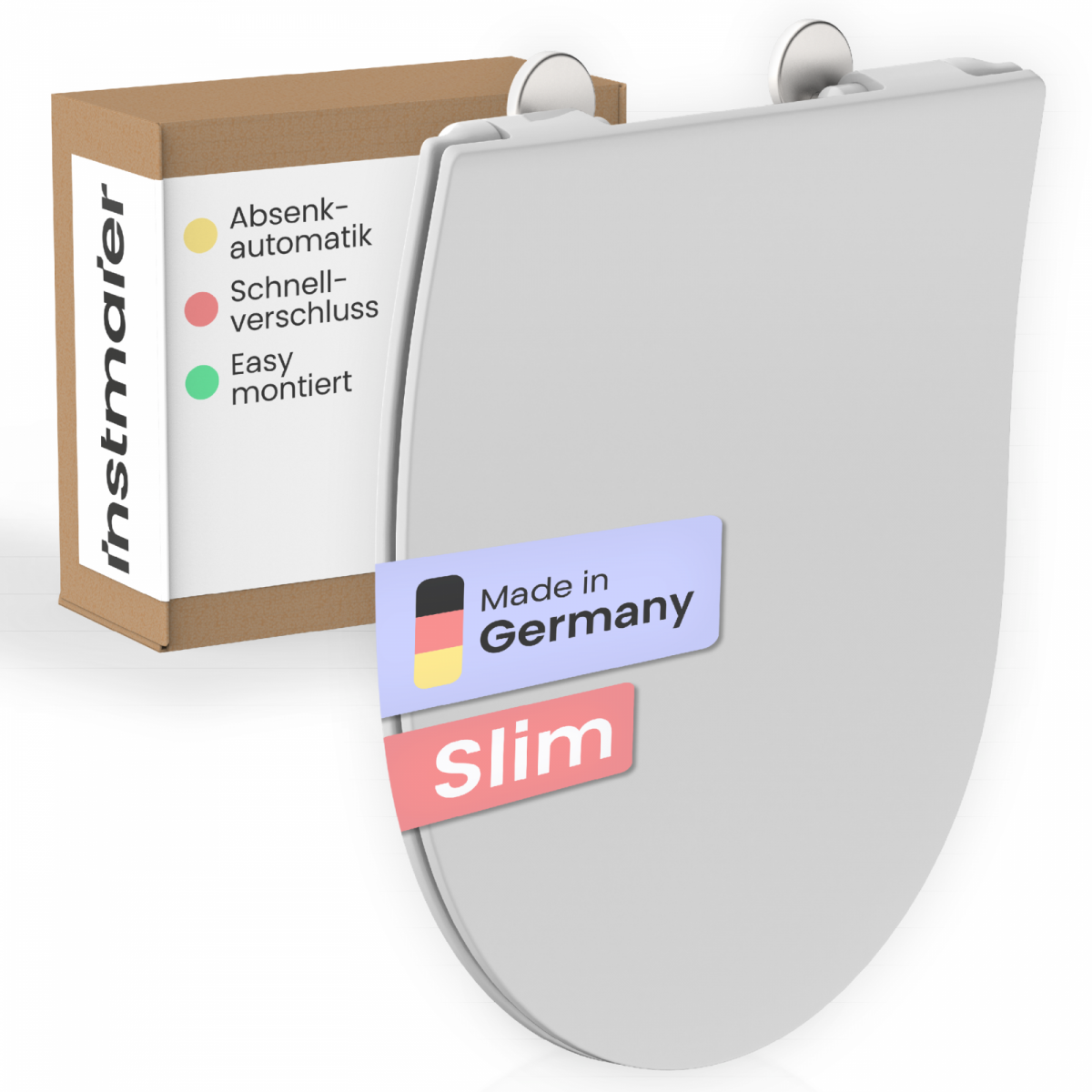 WC-Sitz Alma Slim | Absenkautomatik | instmaier