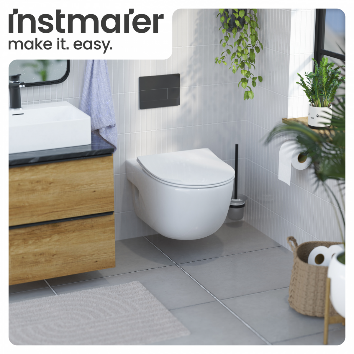 WC-Sitz Alma Slim | Absenkautomatik | instmaier