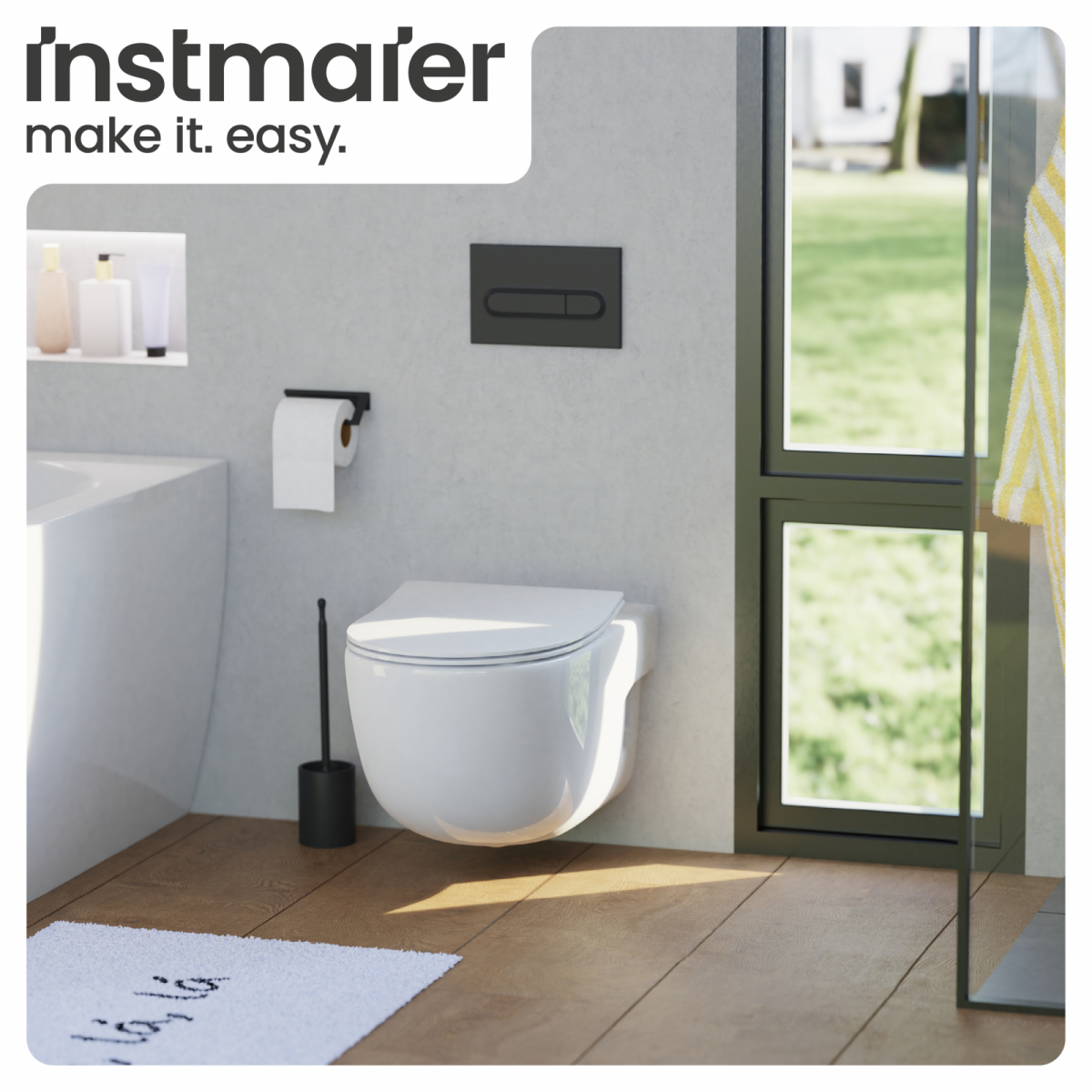 WC-Sitz Alma Slim | Absenkautomatik | instmaier