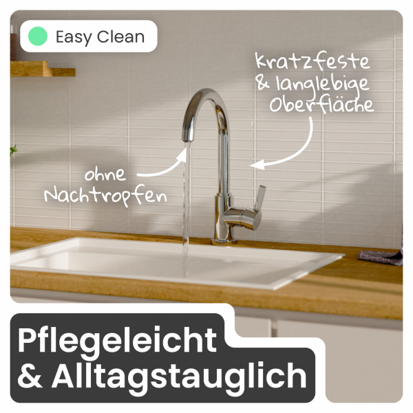 Küchenarmatur Leona | Verbrühschutz & 360° schwenkbar | instmaier