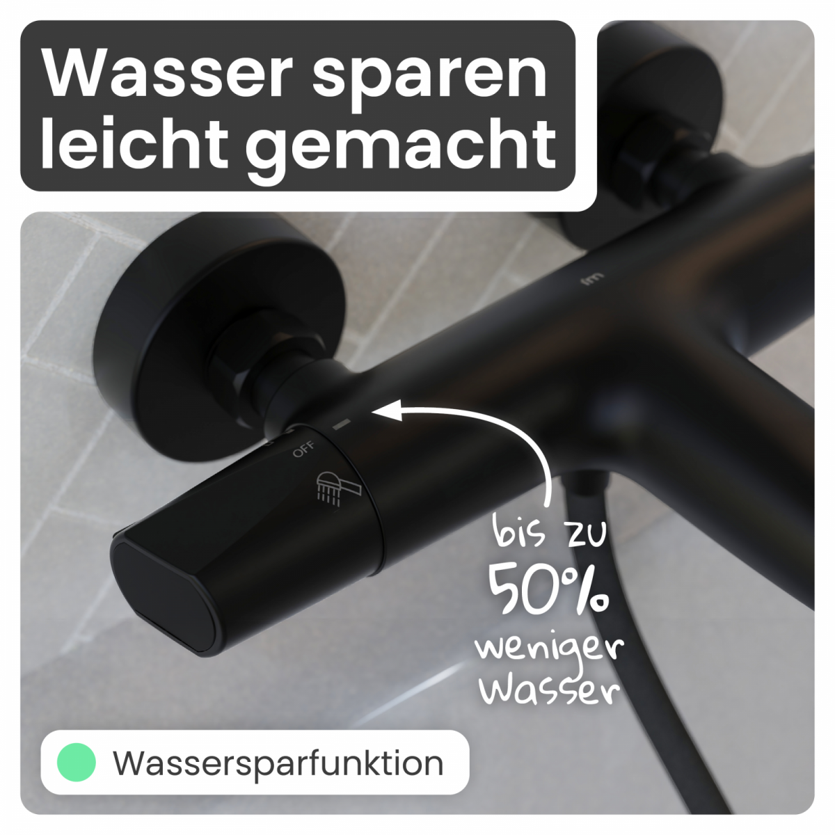 Badewannenarmatur Beatrice | Thermostatarmatur | instmaier