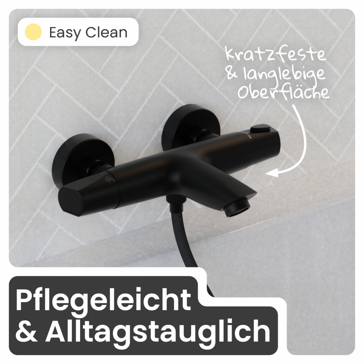 Badewannenarmatur Beatrice | Thermostatarmatur | instmaier