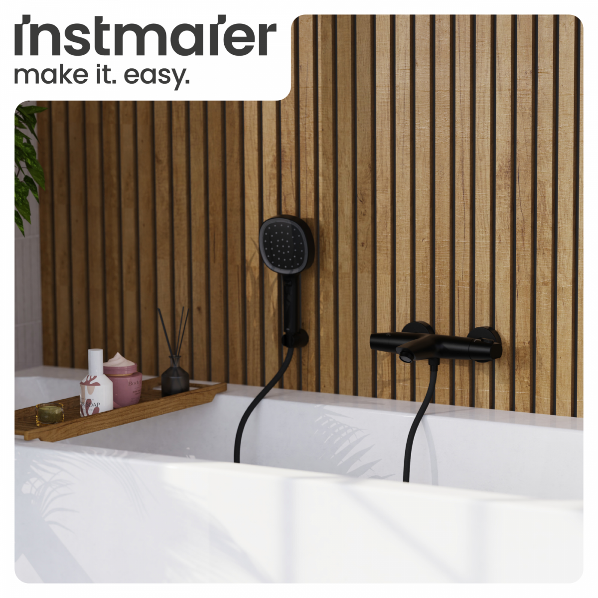 Badewannenarmatur Beatrice | Thermostatarmatur | instmaier