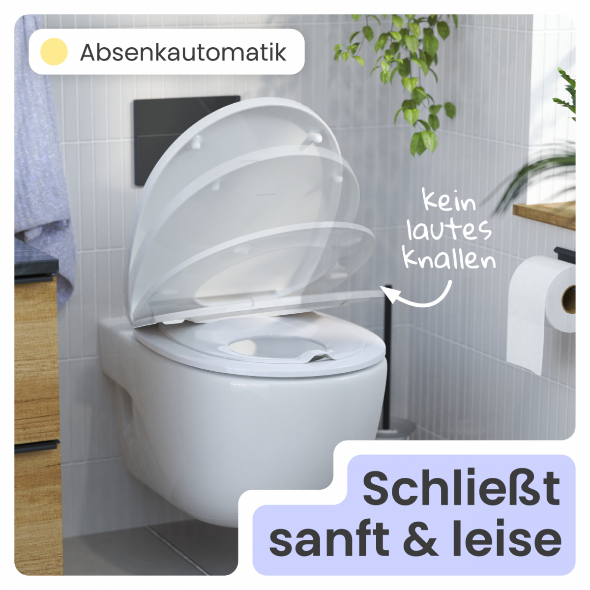 WC-Sitz Alma Family | inkl. Absenkautomatik