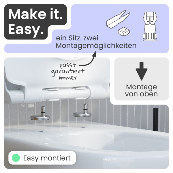 WC-Sitz Alma Family | inkl. Absenkautomatik | instmaier