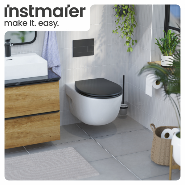 WC-Sitz Helma | Absenkautomatik & Schnellverschluss | instmaier