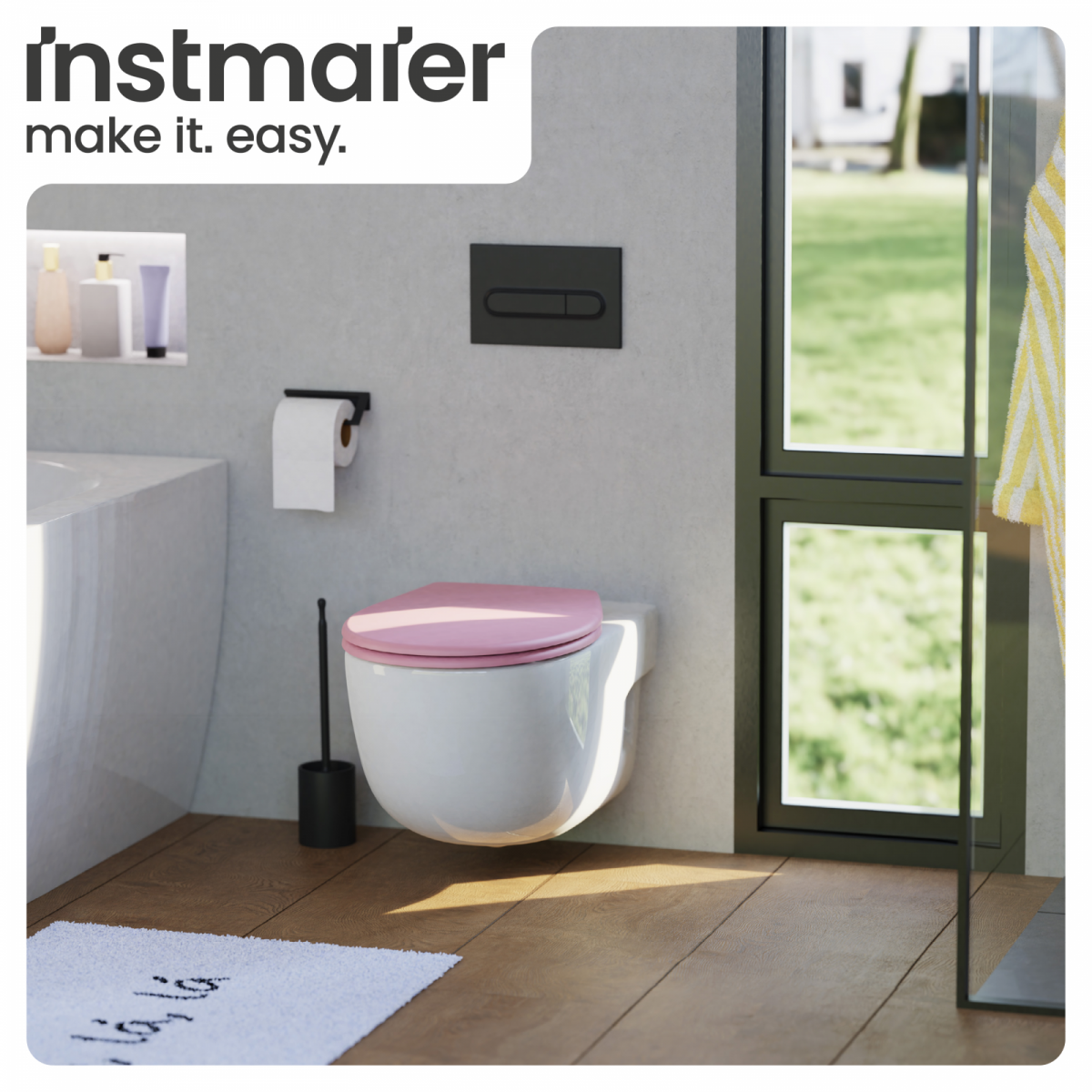 WC-Sitz Helma | Absenkautomatik & Schnellverschluss | instmaier