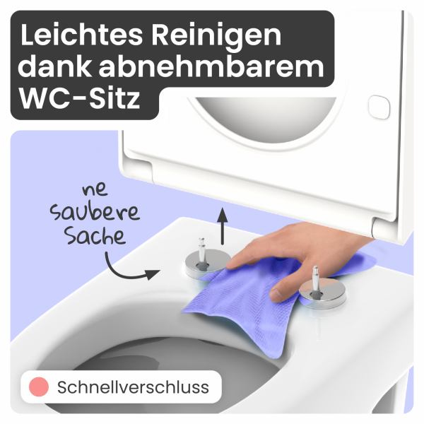 WC-Sitz Helma | Absenkautomatik & Schnellverschluss | instmaier