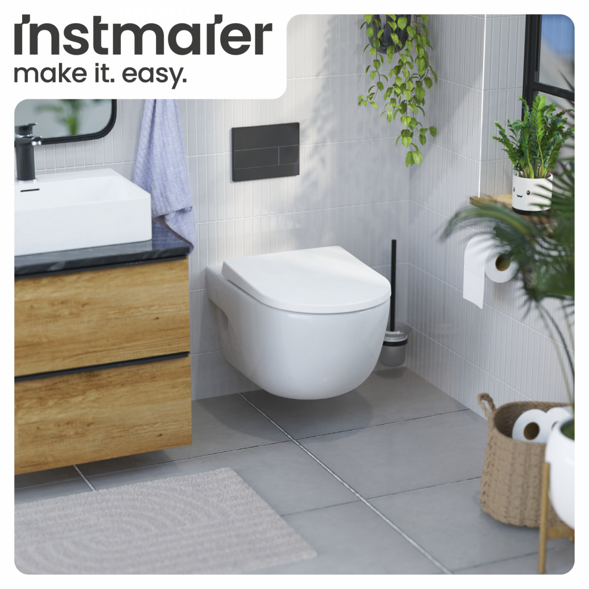 WC-Sitz Helma | Absenkautomatik & Schnellverschluss | instmaier