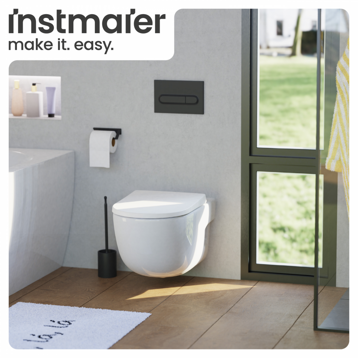 WC-Sitz Helma | Absenkautomatik & Schnellverschluss | instmaier