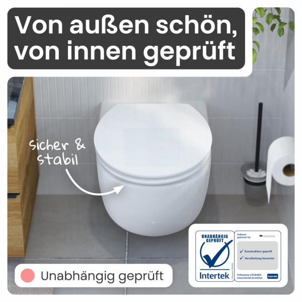 WC-Sitz Gaia aus MDF | inkl. Absenkautomatik | instmaier