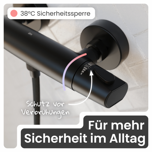 Duscharmatur Beatrice | Thermostat & Verbrühschutz | instmaier