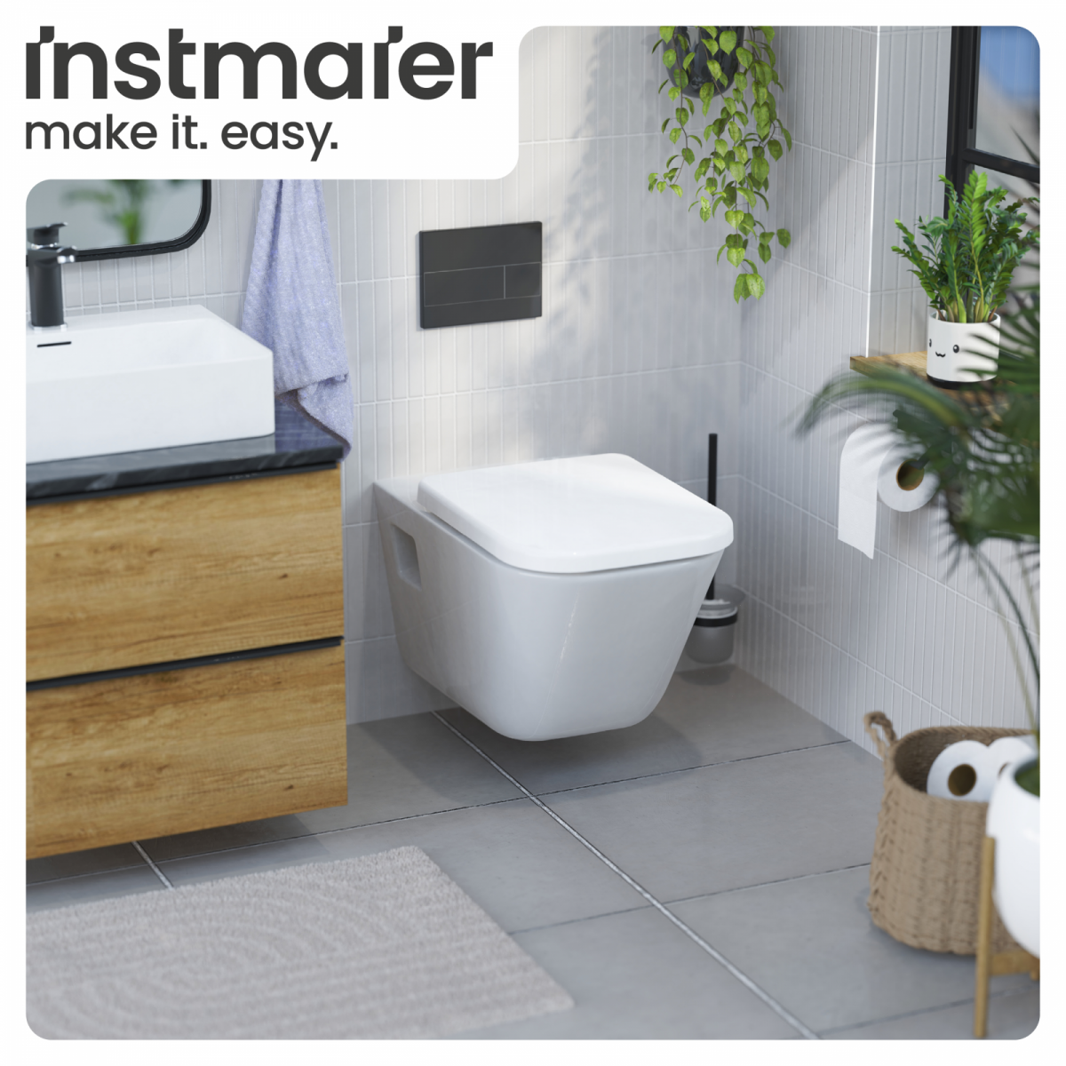 WC-Sitz Helma | Absenkautomatik & Schnellverschluss | instmaier