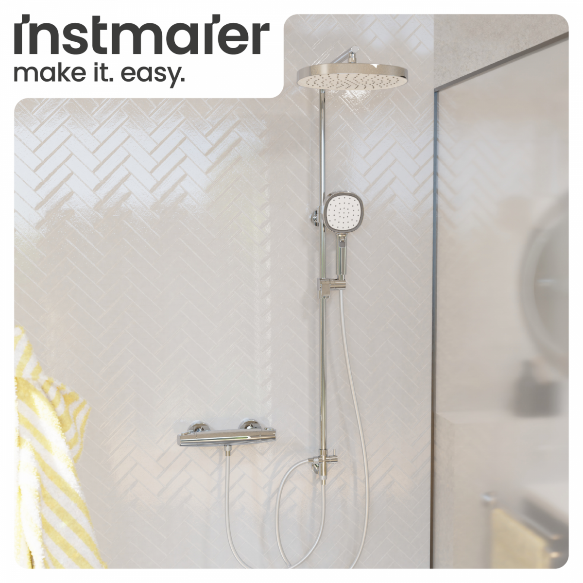 Duscharmatur Beatrice | Thermostat & Verbrühschutz | instmaier