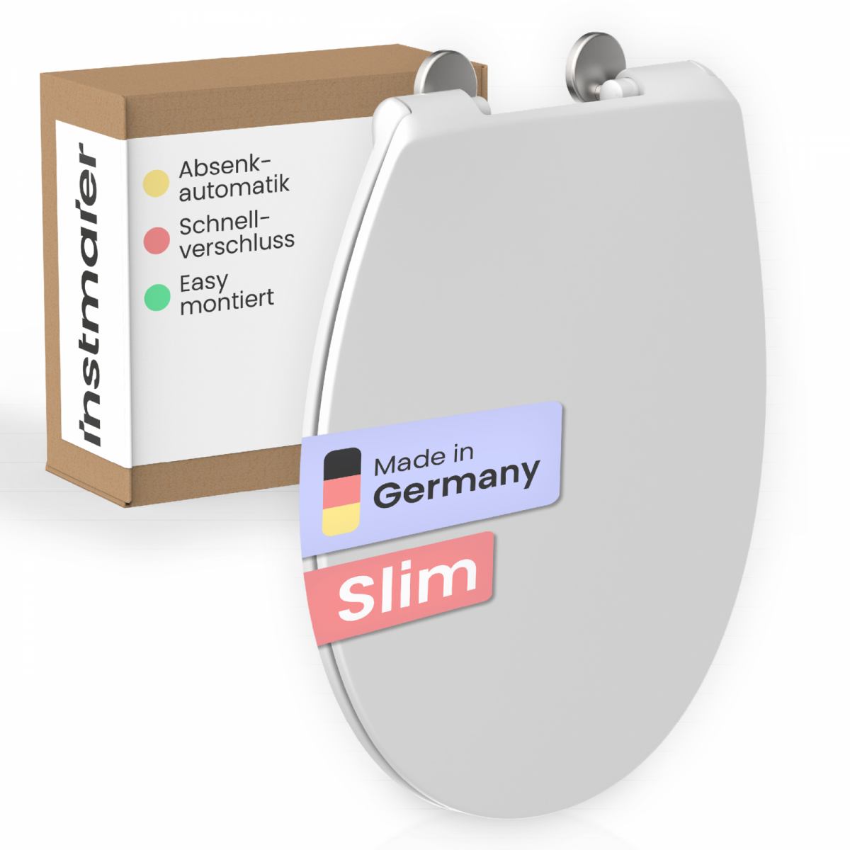 WC-Sitz Alma Slim | inkl. Absenkautomatik | instmaier
