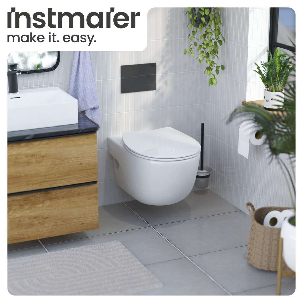 WC-Sitz Alma Slim | inkl. Absenkautomatik | instmaier
