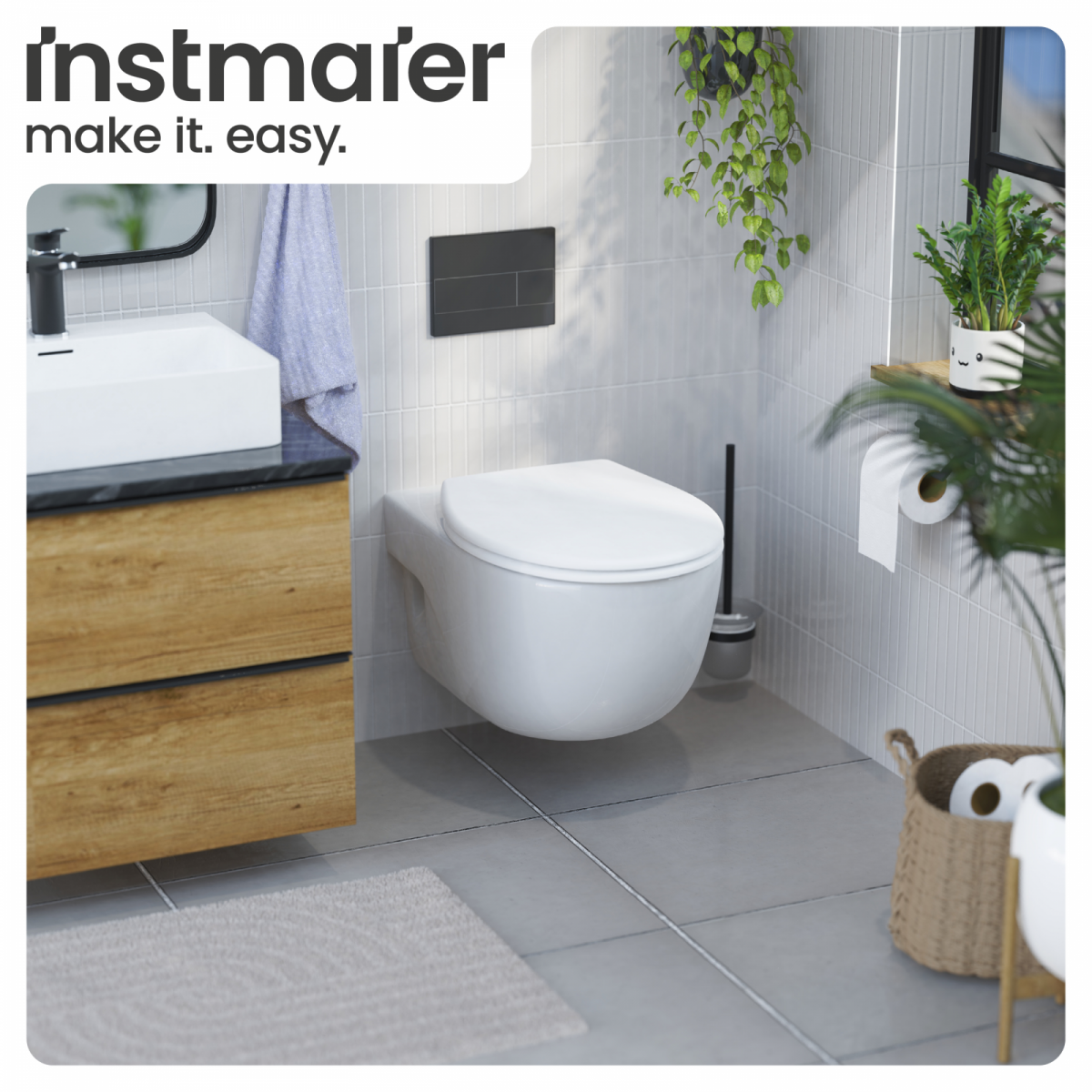 WC-Sitz Helma | Absenkautomatik & Schnellverschluss | instmaier