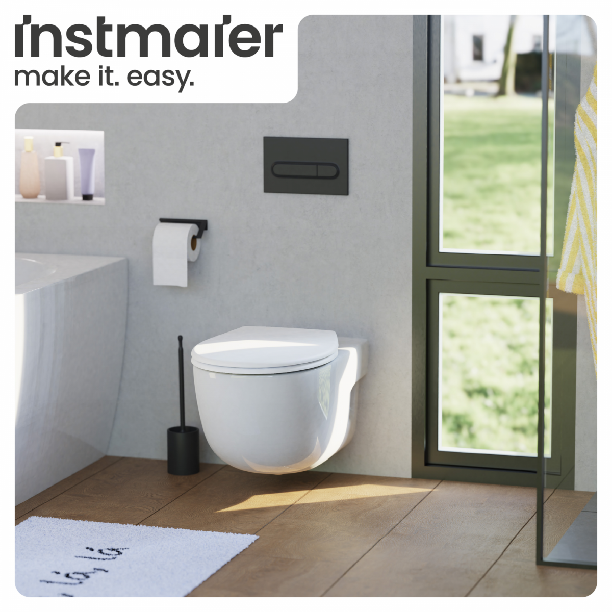 WC-Sitz Helma | Absenkautomatik & Schnellverschluss | instmaier