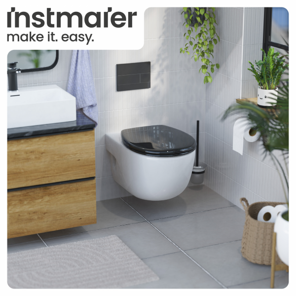 WC-Sitz Alma | Absenkautomatik & Schnellverschluss | instmaier