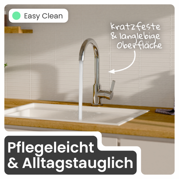Küchenarmatur Leona | Verbrühschutz & 360° schwenkbar | instmaier