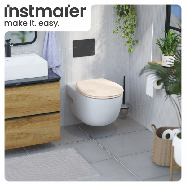 WC-Sitz Alma | Absenkautomatik & Schnellverschluss | instmaier