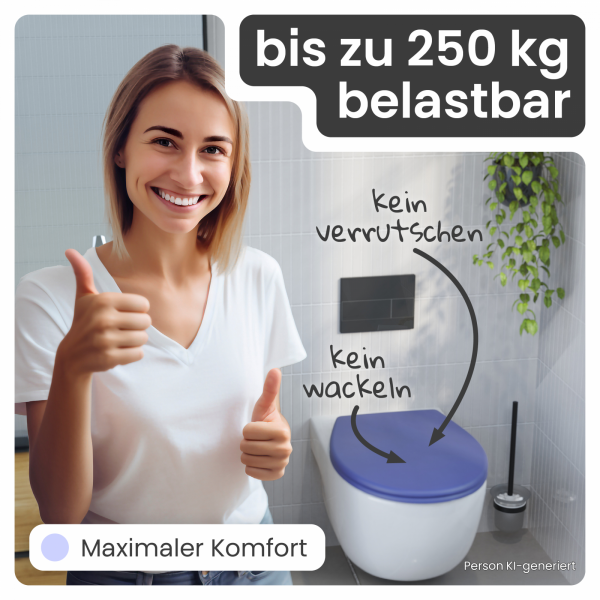 WC-Sitz Helma | Absenkautomatik & Schnellverschluss | instmaier