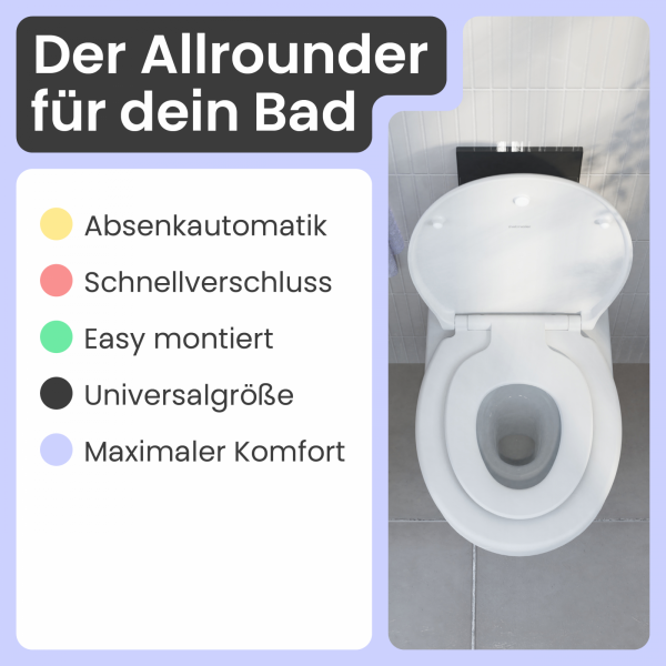 WC-Sitz Helma Family | Absenkautomatik | instmaier