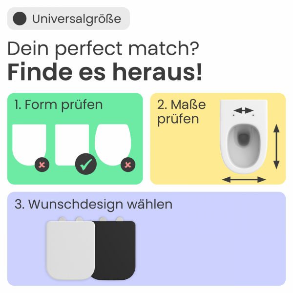 WC-Sitz Helma | Absenkautomatik & Schnellverschluss | instmaier