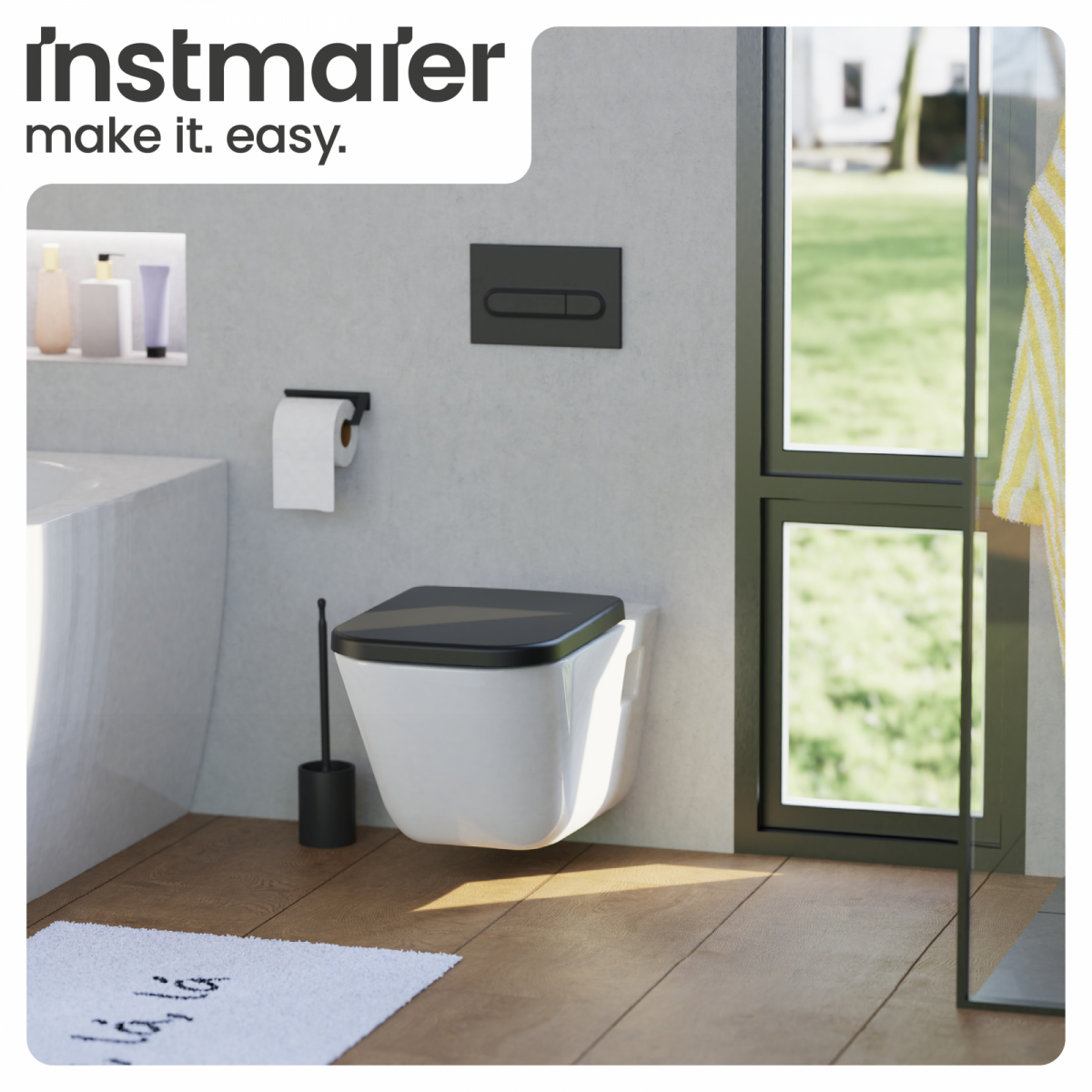 WC-Sitz Helma | Absenkautomatik & Schnellverschluss | instmaier