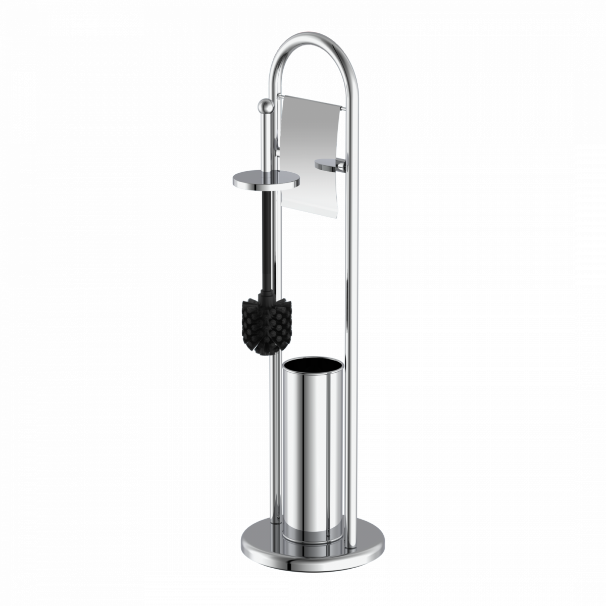 Stand WC-Set, chrom