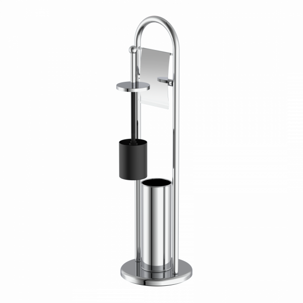 Stand WC-Set, chrom