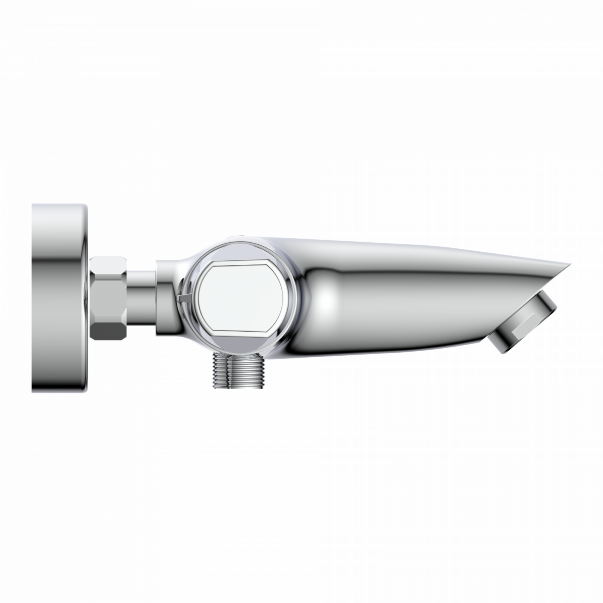 Badewannenarmatur Beatrice, in Chrom mit Thermostat