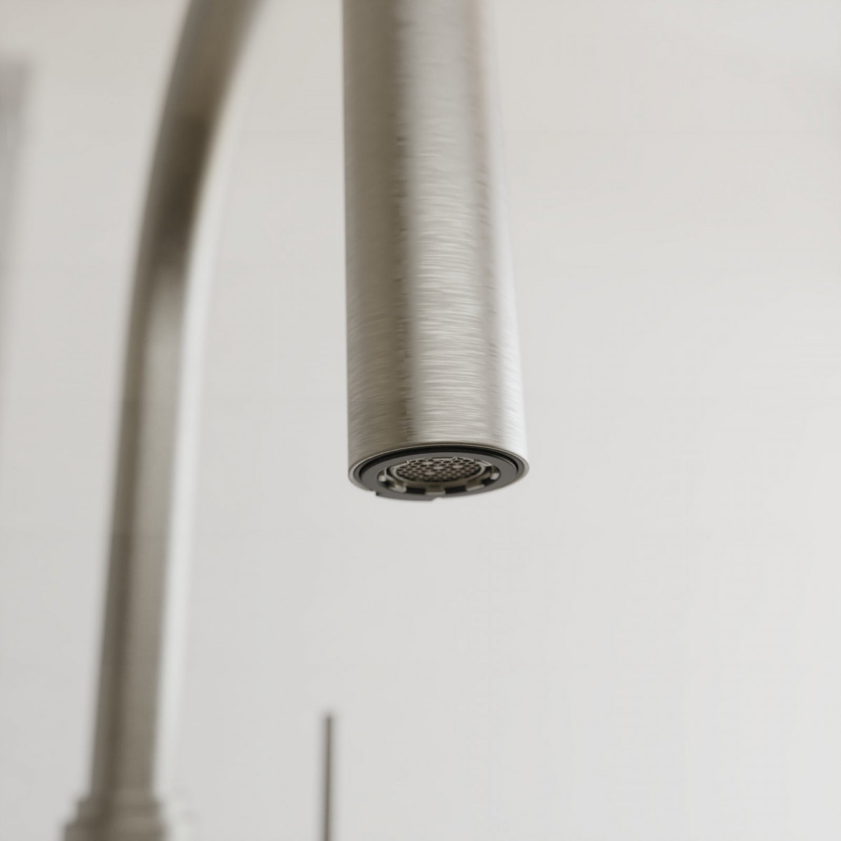 BLACKPOOL Spültischarmatur, Edelstahloptik, mit herausziehbarem Auslauf