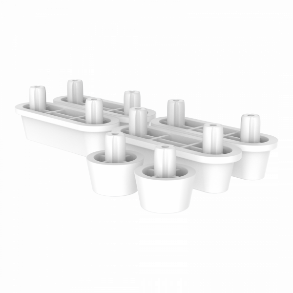Ersatz-Puffer für Duroplast Wc-Sitz, weiß - 01990