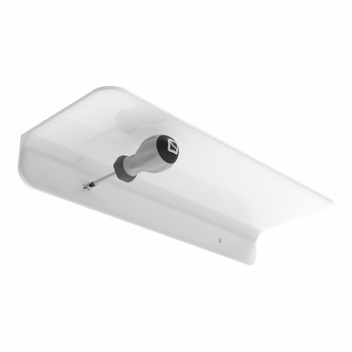 Duschablage, Weiß