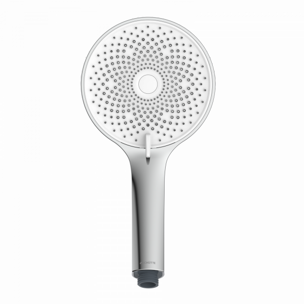 SAMOA RAIN Duschkopf, wassersparend, Chrom/weiß
