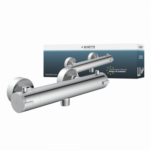 LONDON Thermostat Duscharmatur, Chrom
