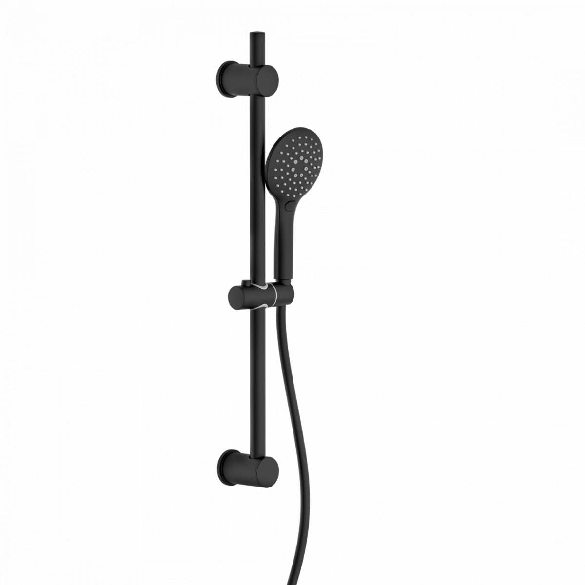 RAVEN Stangenbrauseset, Schwarz matt