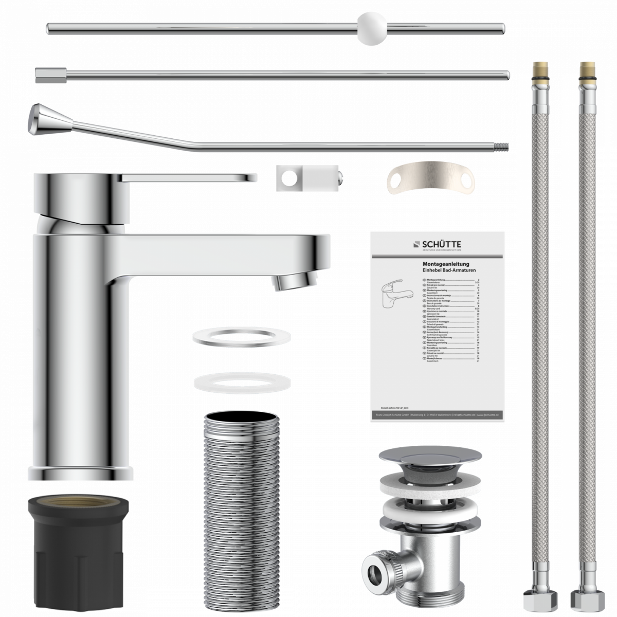 ELEPHANT Waschtischarmatur, Chrom
