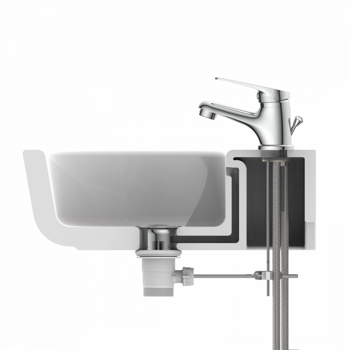 SPEED Waschtischarmatur, Chrom