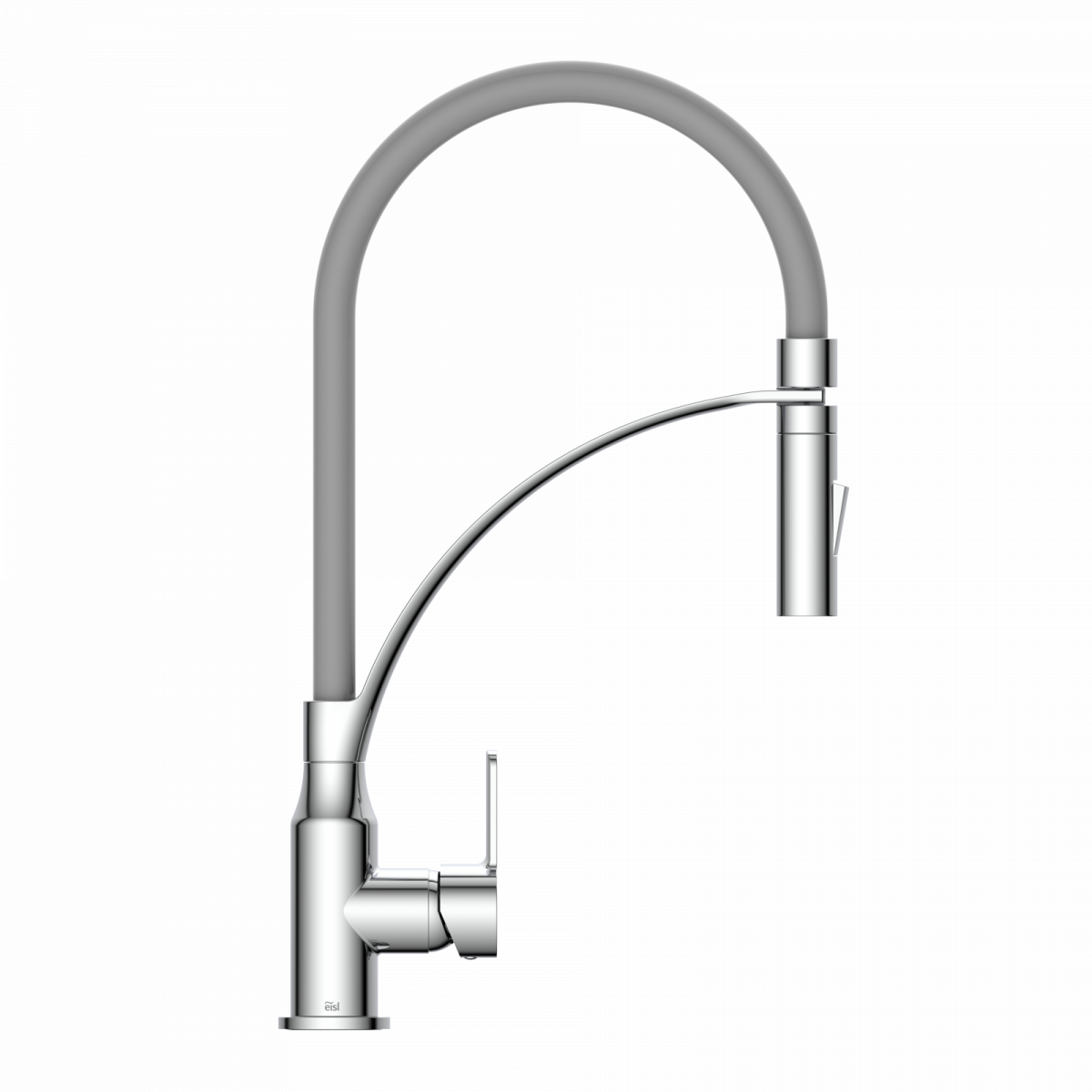 Spültischarmatur CARNEO, Chrom/Schwarz oder Chrom/Hellgrau