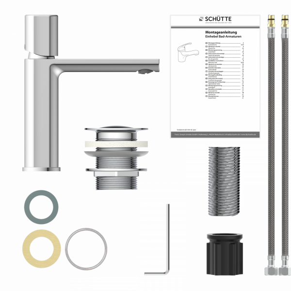 NEW YORK Waschtischarmatur, Chrom