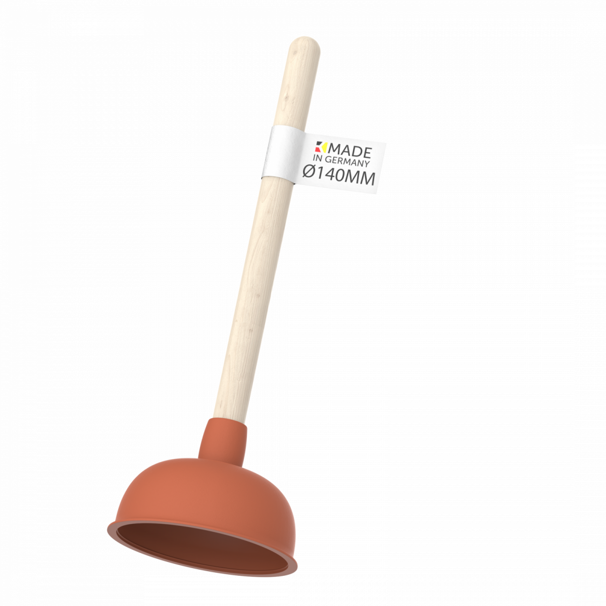 Saugglocke, Pömpel mit Holzgriff, Ø 140 mm