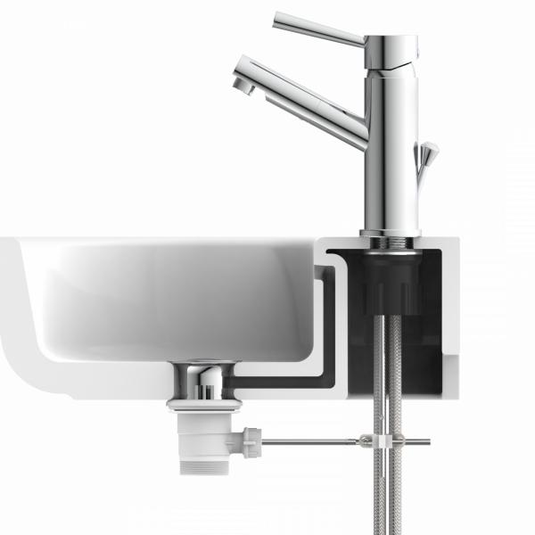CORNWALL Waschtischarmatur, Chrom
