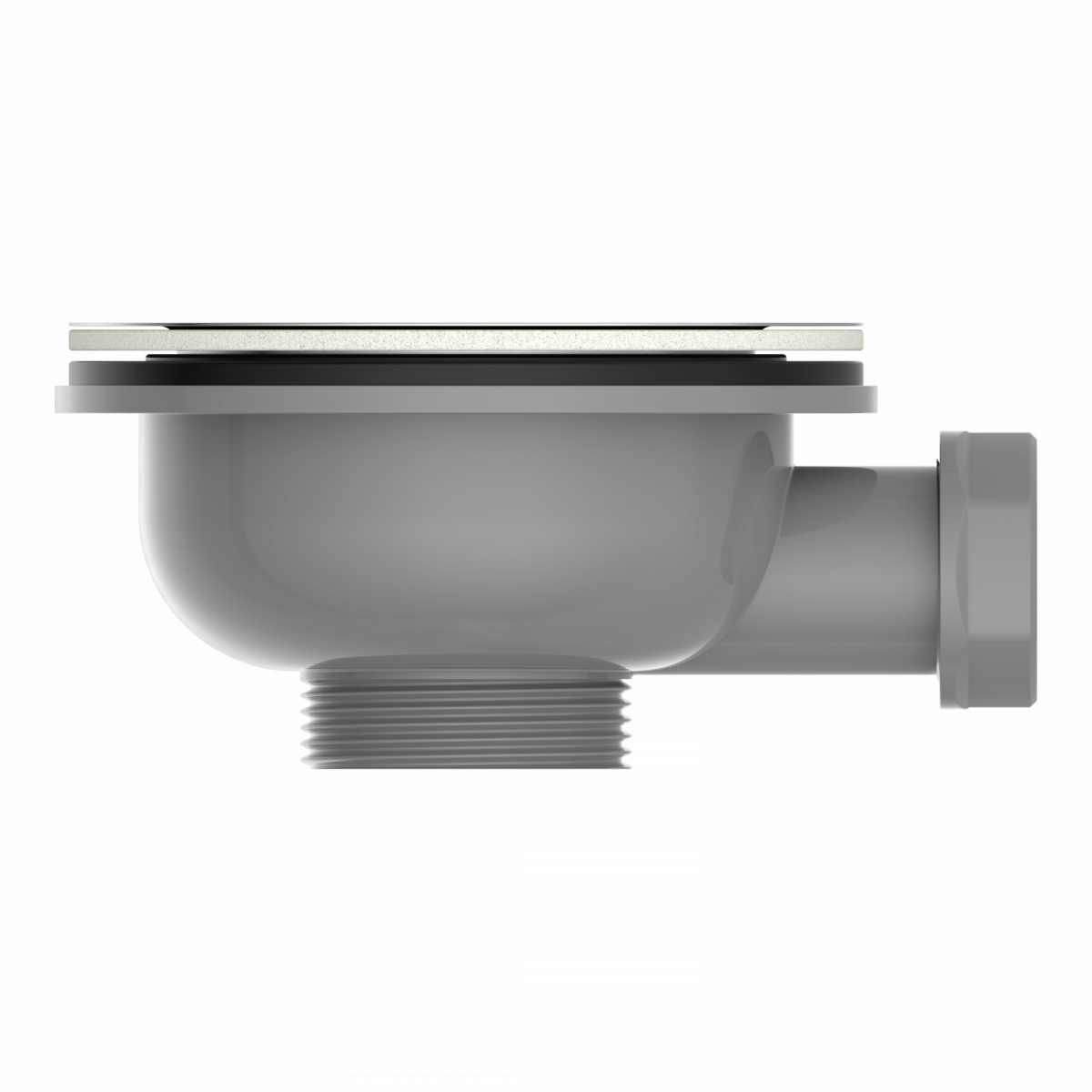 ECO-SAVE Korbventil, Grau, 1 1/2" AG"