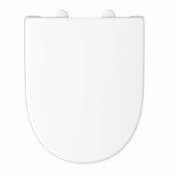 WC-Sitz Alma Made in Germany, in Weiß mit Absenkautomatik, D-Form